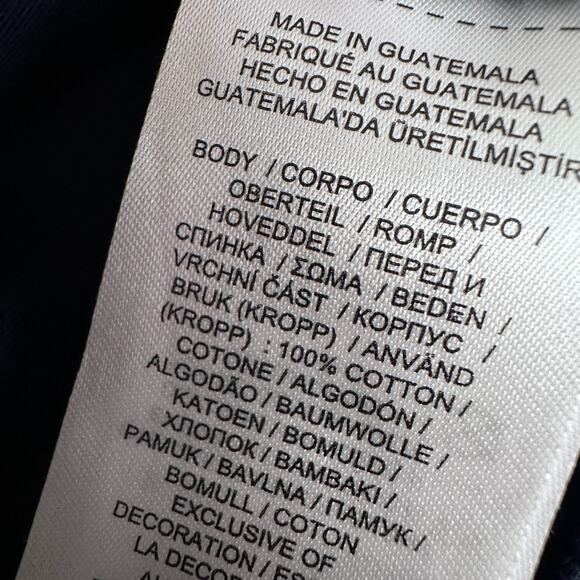 Polo Ralph Lauren 2020 Team USA Olympics T-Shirt Mens Large Blue Cotton Pullover - Picture 8 of 11